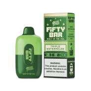 Fifty Bar 6500 Disposable Vape – Extended Puffs & Great Flavor | Blaze & Vape