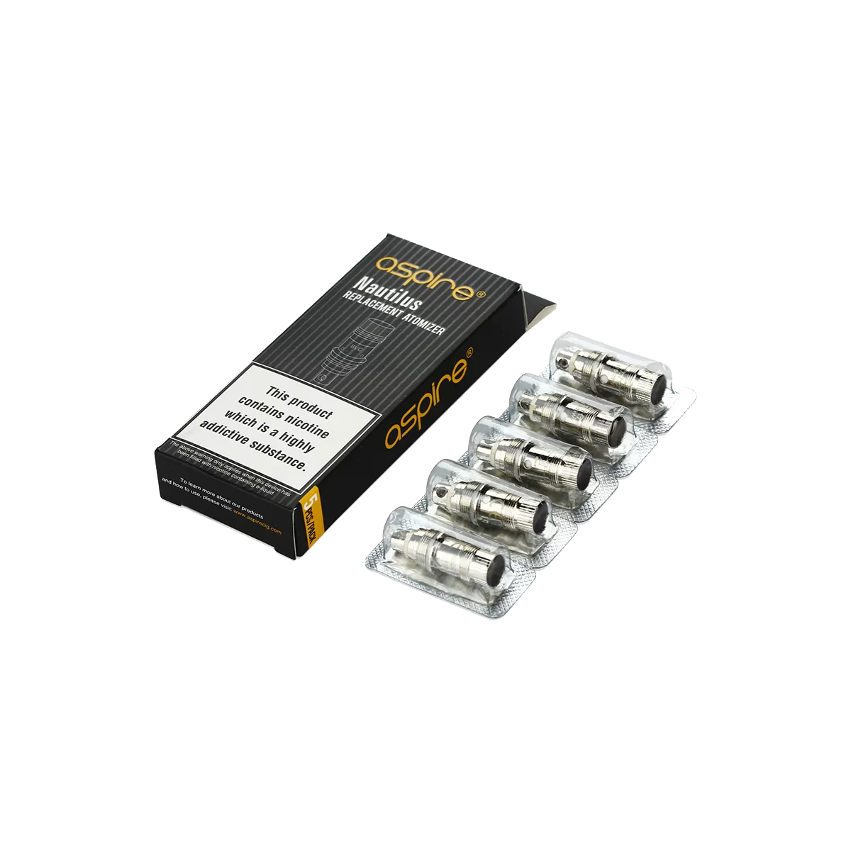 Aspire - Nautilus 2 Coils for Superior Flavor & Vapor | Blaze & Vape