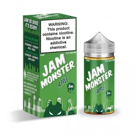 Jam Monster - Apple E-Liquid | Sweet Apple Jam Flavor | Blaze & Vape