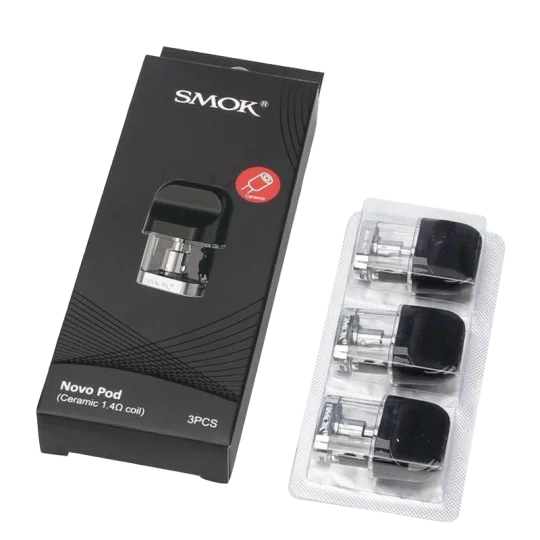 SMOK - Novo Refillable Vape Pods 3-Pack | Blaze & Vape