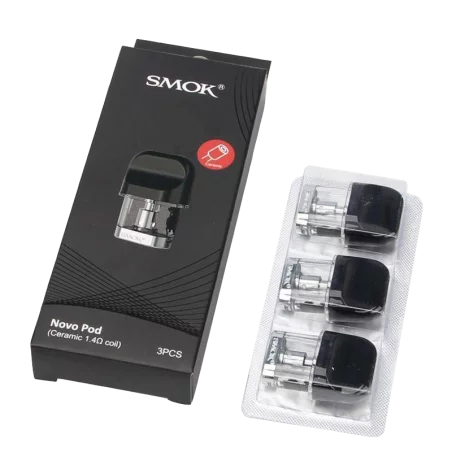 SMOK - Novo Refillable Vape Pods 3-Pack | Blaze & Vape