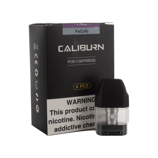 Uwell Caliburn Replacement Pods – Pack of 4 for Consistent Vaping | Blaze & Vape