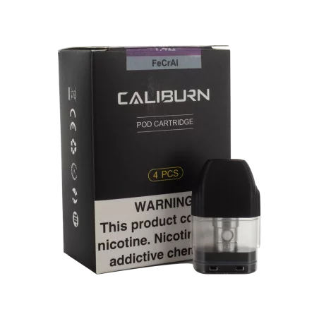 Uwell Caliburn Replacement Pods – Pack of 4 for Consistent Vaping | Blaze & Vape