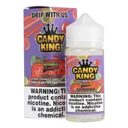 Candy King Strawberry Watermelon Bubblegum Vape Juice – Fruity Sweet Clouds | Blaze & Vape