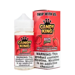 Candy King - Strawberry Belts E-Liquid | Sweet Strawberry Vape | Blaze & Vape