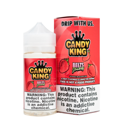 Candy King - Strawberry Belts E-Liquid | Sweet Strawberry Vape | Blaze & Vape