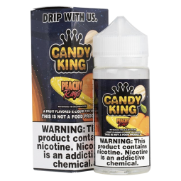 Candy King Peachy Rings E-Liquid – Delicious Peach Candy Vape | Blaze & Vape