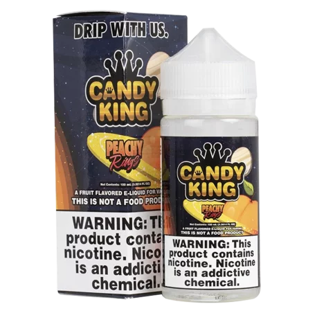 Candy King Peachy Rings E-Liquid – Delicious Peach Candy Vape | Blaze & Vape