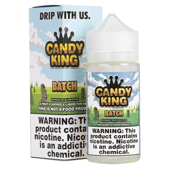 Candy King Sour Batch E-Liquid - Fruity & Tangy Vape Juice | Blaze & Vape
