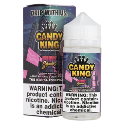 Candy King - Pink Squares E-Liquid | Sweet Fruity Vape Flavor | Blaze & Vape