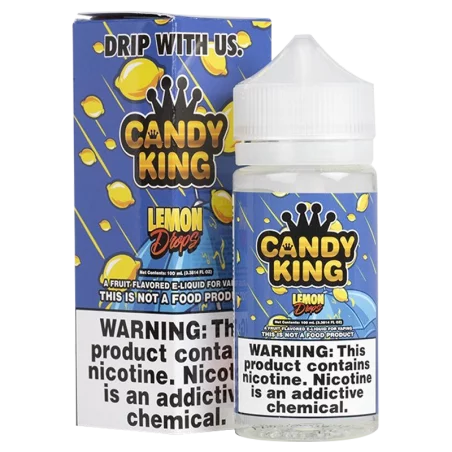 Candy King Lemon Drops E-Liquid – Bursting with Sweet Citrus Flavor | Blaze & Vape