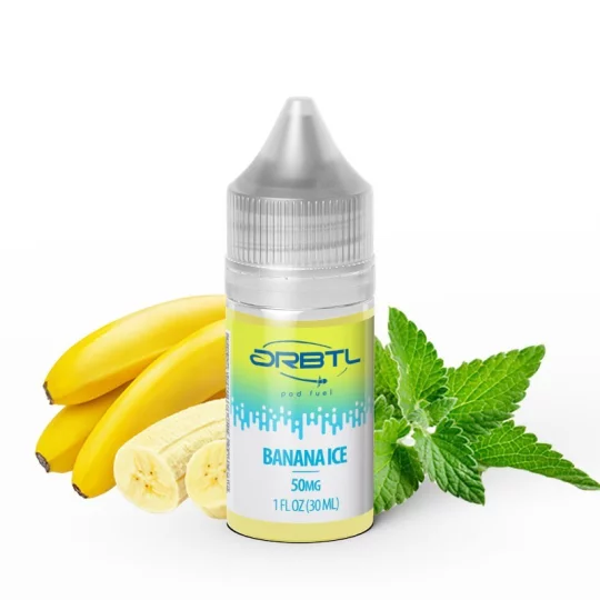 ORBTL Pod Juice Banana Ice – Smooth Banana & Menthol Flavor | Blaze & Vape