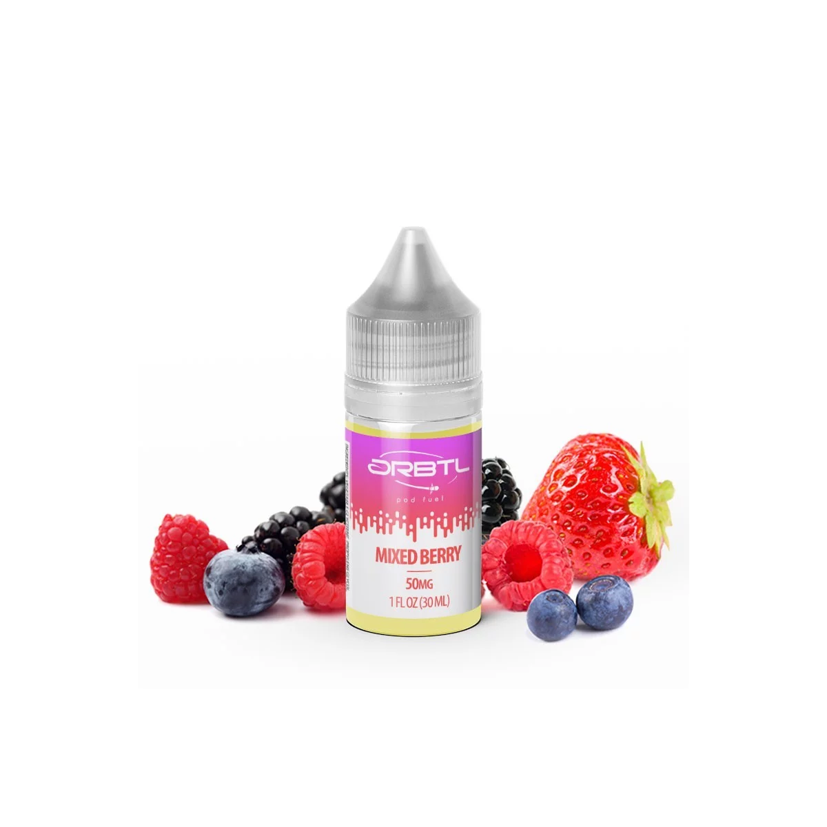 ORBTL Pod Juice - Mixed Berry Vape Juice | Smooth Fruity Hit | Blaze & Vape