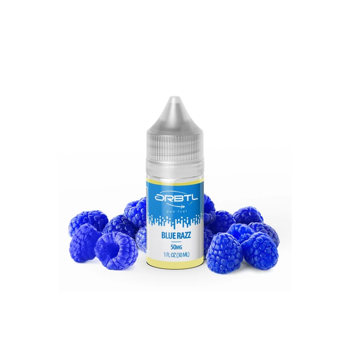 ORBTL Pod Juice Blue Razz - Bold Berry Flavor Vape Juice | Blaze & Vape