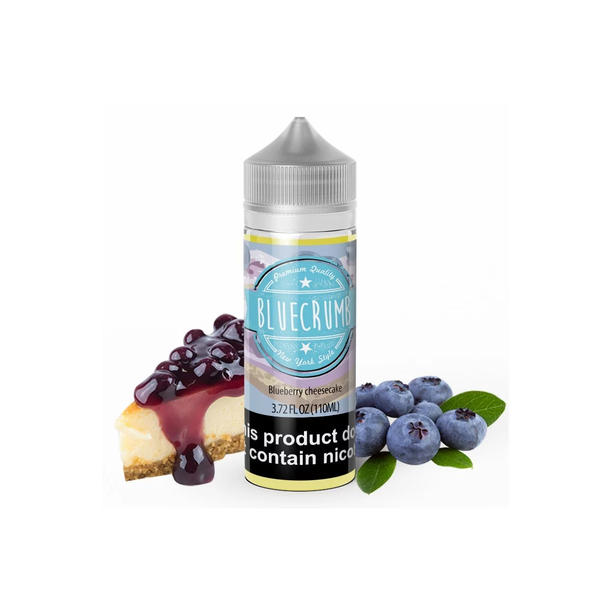 ELiquid Depot Bluecrumb Shortfill – Blueberry Muffin E-Liquid | Blaze & Vape