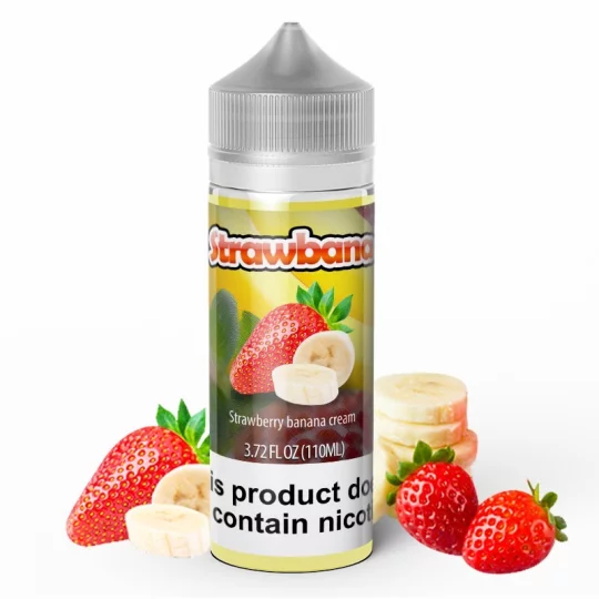 ELiquid Depot Strawbana Shortfill – Fruity Strawberry Banana Vape | Blaze & Vape