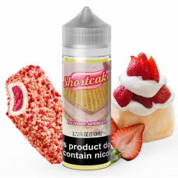 ELiquid Depot Shortcake Shortfill – Rich Strawberry Cake Vape | Blaze & Vape