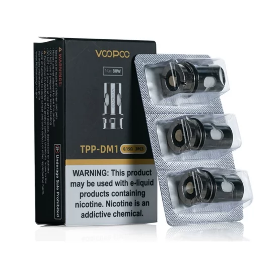 Voopoo TPP Mesh Coils – Powerful Flavor & Vapor Production | Blaze & Vape