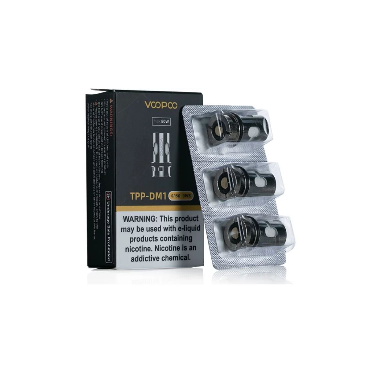 Voopoo TPP Mesh Coils – Powerful Flavor & Vapor Production | Blaze & Vape