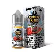 Candy King Salt - Strawberry Watermelon Bubblegum Iced | Blaze & Vape