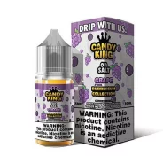 Candy King Salt - Bubblegum Collection - Grape | Smooth Grape Flavor | Blaze & Vape