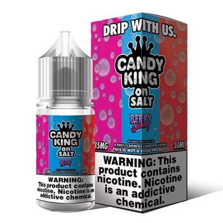 Candy King Salt - Berry Dweebz Nicotine Salt E-Liquid | Blaze & Vape