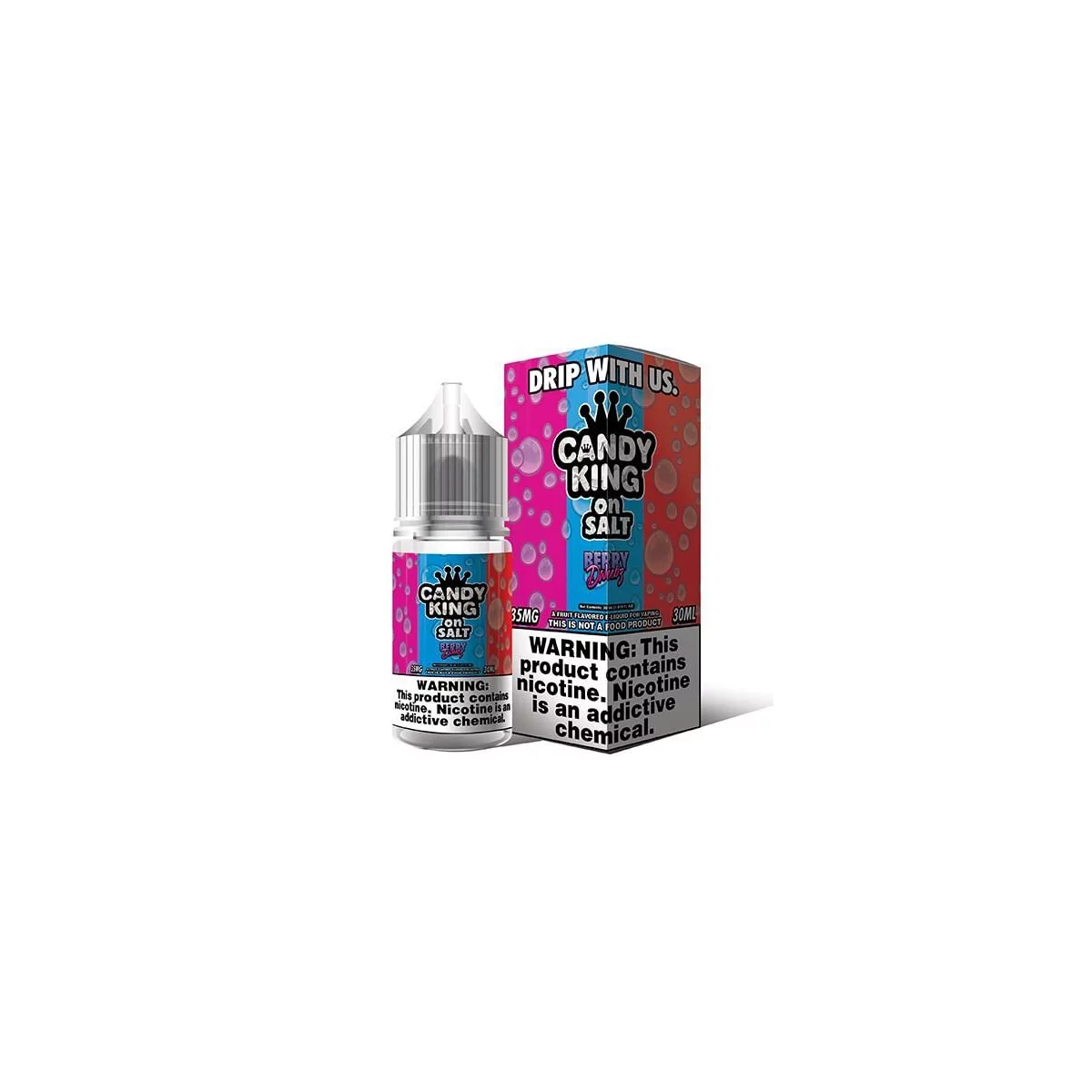 Candy King Salt - Berry Dweebz Nicotine Salt E-Liquid | Blaze & Vape