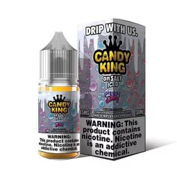 Candy King Salt - Berry Dweebz Iced | Refreshing Berry Flavor with a Cool Finish | Blaze & Vape