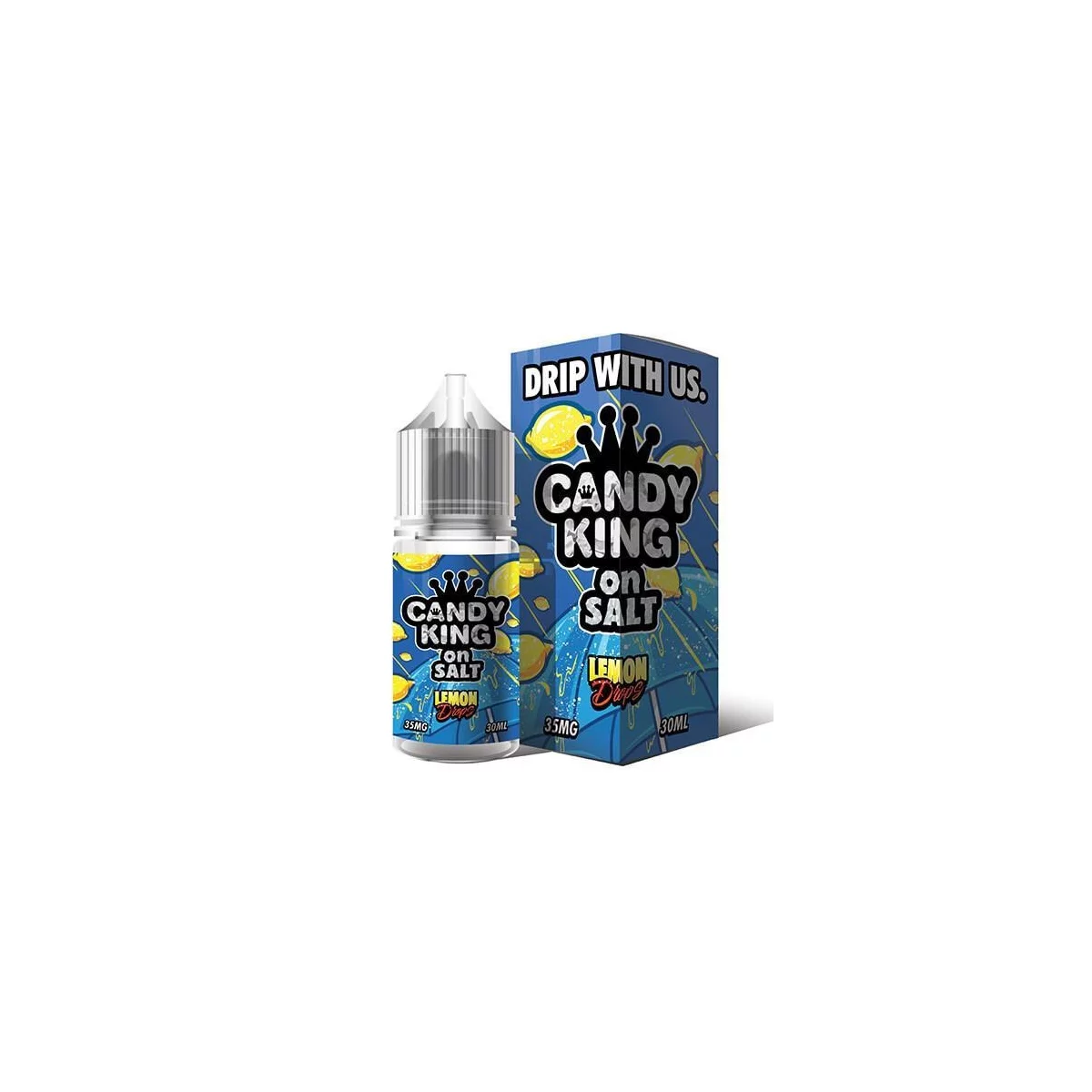 Candy King Salt - Lemon Drops E-Liquid | Tart Citrus Vape | Blaze & Vape