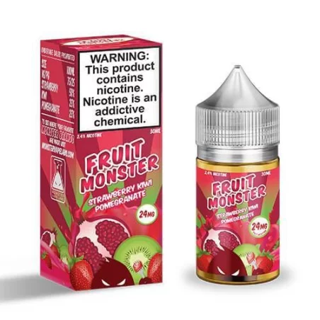 Fruit Monster Strawberry Kiwi Pomegranate E-Liquid | Intense Fruity Vape Flavor | Blaze & Vape