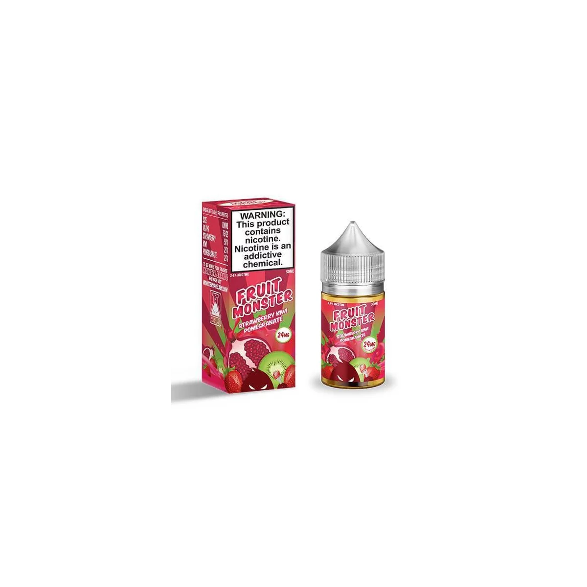 Fruit Monster Strawberry Kiwi Pomegranate E-Liquid | Intense Fruity Vape Flavor | Blaze & Vape