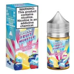 Frozen Fruit Monster Blueberry Raspberry Lemon Ice – Cool Berry Vape Juice | Blaze & Vape
