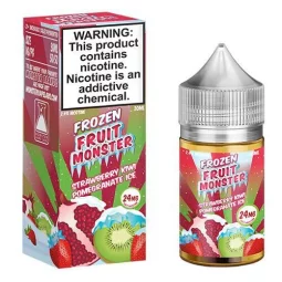 Frozen Fruit Monster - Strawberry Kiwi Pomegranate Ice | Cool & Fruity Vaping | Blaze & Vape