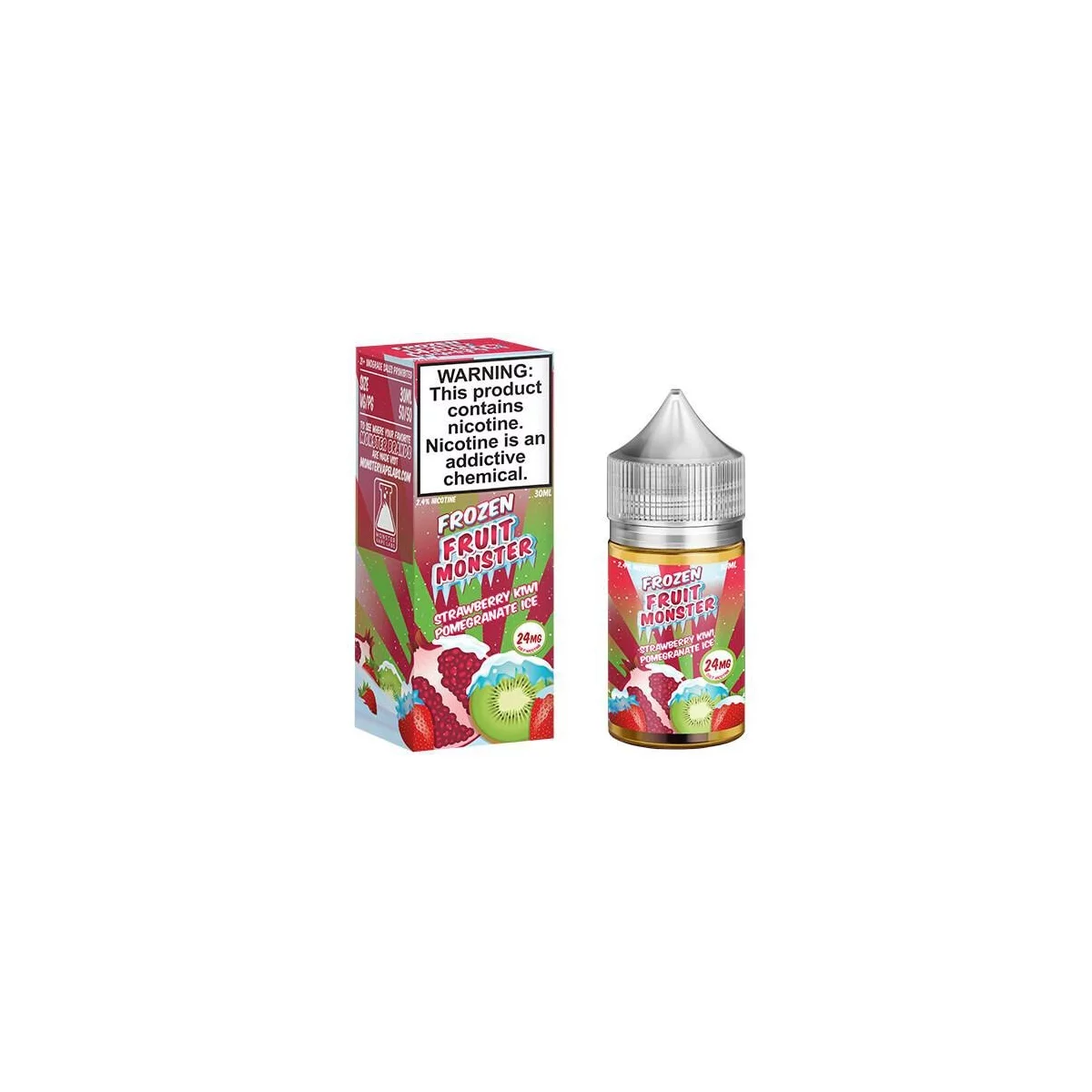 Frozen Fruit Monster - Strawberry Kiwi Pomegranate Ice | Cool & Fruity Vaping | Blaze & Vape