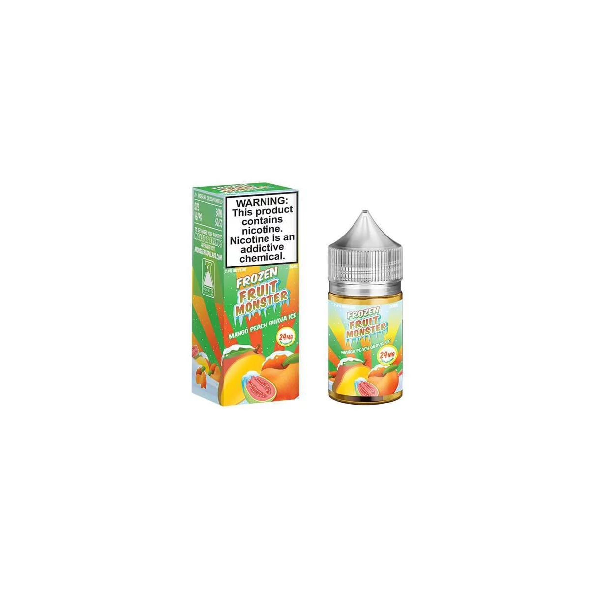 Frozen Fruit Monster Mango Peach Guava Ice E-Liquid | Blaze & Vape