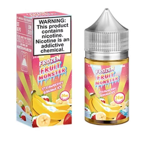 Frozen Fruit Monster Strawberry Banana Ice – Cool, Fruity Vape Experience | Blaze & Vape
