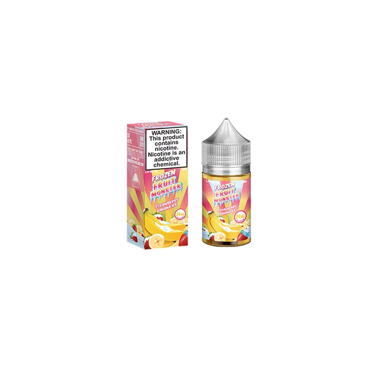 Frozen Fruit Monster Strawberry Banana Ice – Cool, Fruity Vape Experience | Blaze & Vape