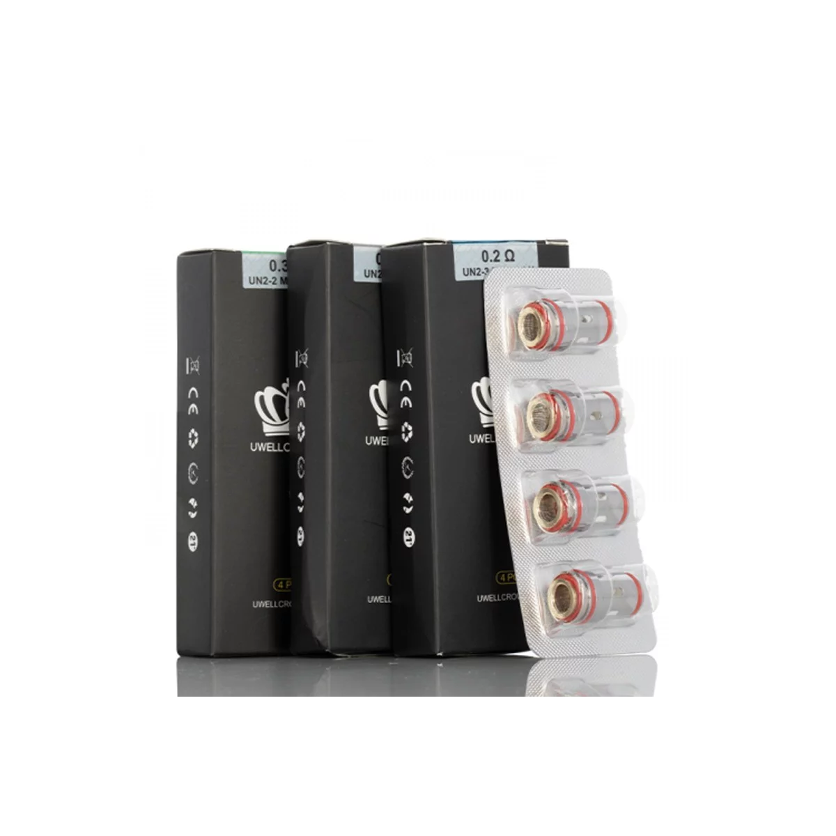 Uwell Crown 5 Coils – Powerful Flavor & Smooth Vapor | Blaze & Vape