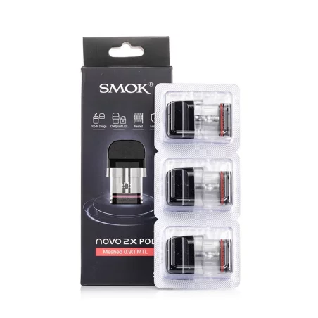 SMOK Novo 2X Pods - 2ml Leak-Resistant Replacements | Blaze & Vape
