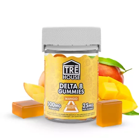 Tre House Delta 8 Gummies 500mg – Tasty & Potent Edibles | Blaze & Vape