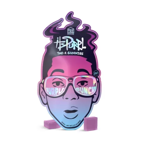 Tre House - ItsPurpl Purple Punch THCA Gummies 2325mg | Powerful Flavor & Effects | Blaze & Vape