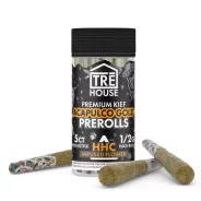 Tre House Acapulco Gold HHC Prerolls – Uplifting & Smooth Experience | Blaze & Vape