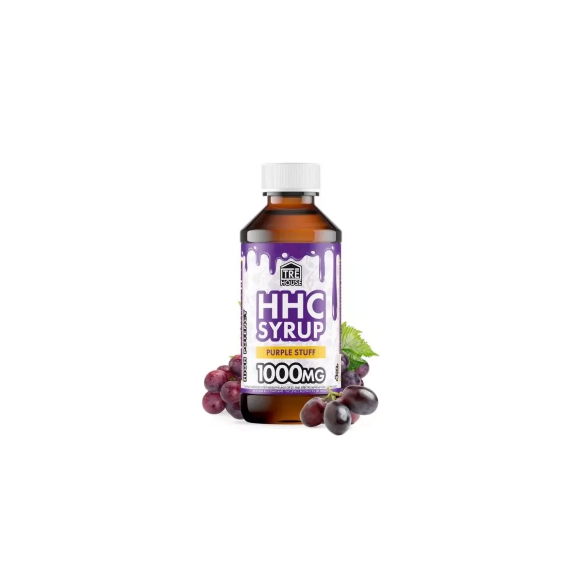 Tre House - HHC Syrup 1000mg | Potent & Delicious Formula | Blaze & Vape