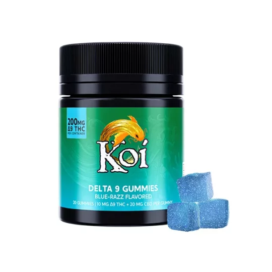 Koi Delta 9 THC Gummies 200mg – Tasty, Potent Relief | Blaze & Vape