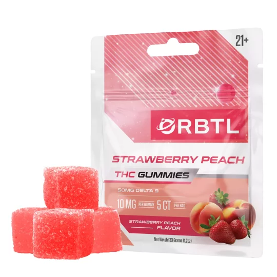 Orbtl Delta 9 Gummies 50mg | Relaxing THC Edibles | Blaze & Vape