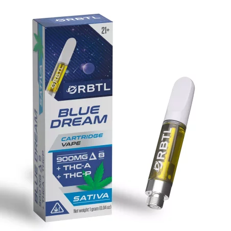 Orbtl Delta 8 + THC-A + THC-P Vape Cart 1g – Potent & Smooth Experience | Blaze & Vape