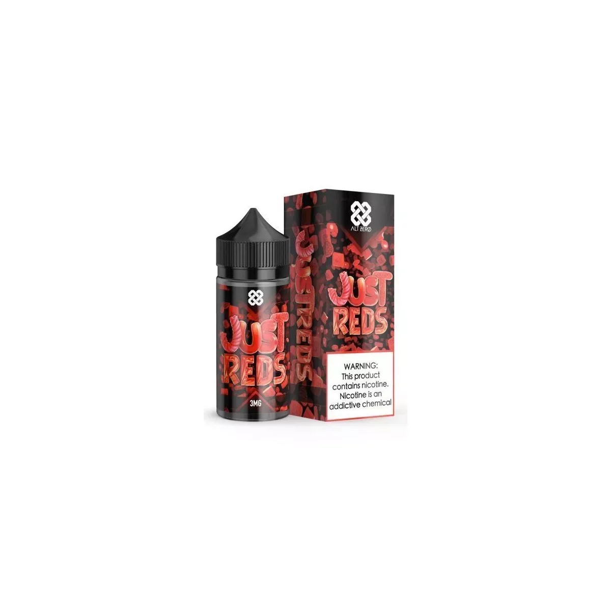 Alt Zero - Just Reds E-Liquid | Bold Red Fruit Vape Flavor | Blaze & Vape