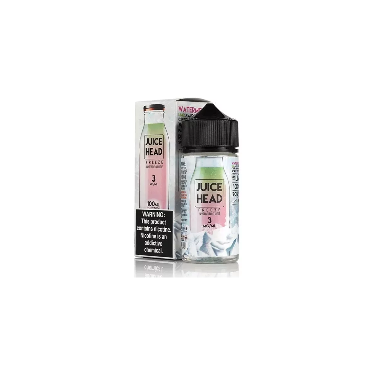 Juice Head - Freeze Watermelon Lime Vape Juice | Cooling Fruit Flavor | Blaze & Vape