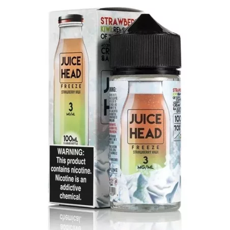 Juice Head Freeze Strawberry Kiwi – Cool, Fruity Vape Flavor | Blaze & Vape