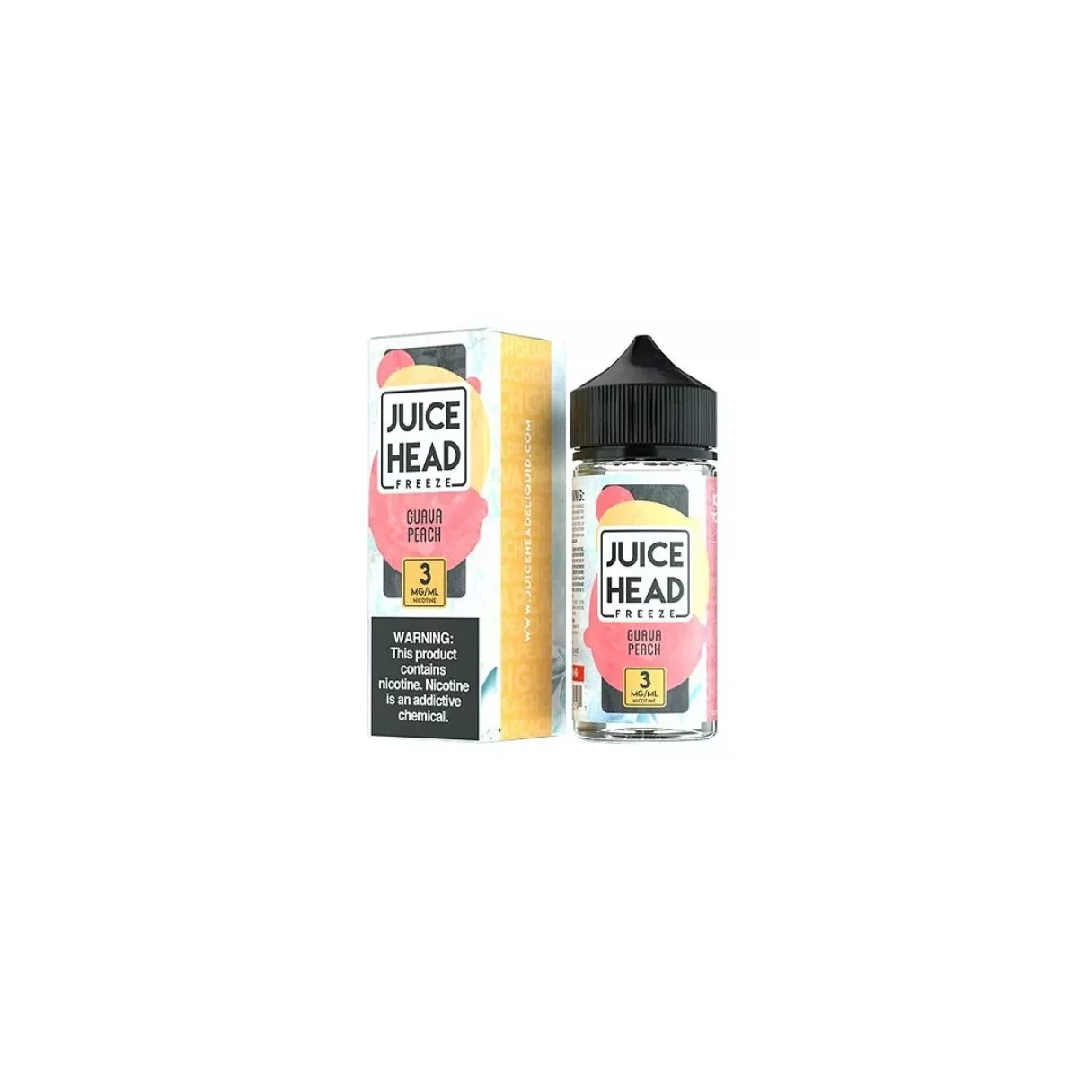 Juice Head Freeze Guava Peach – Cool & Fruity Vape Juice | Blaze & Vape
